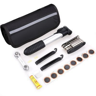 Fahrrad-Reifenreparatur-Set (Set aus Kleber und Flicken)