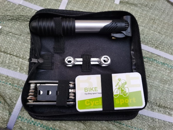Fahrrad-Reifenreparatur-Set (Set aus Kleber und Flicken)